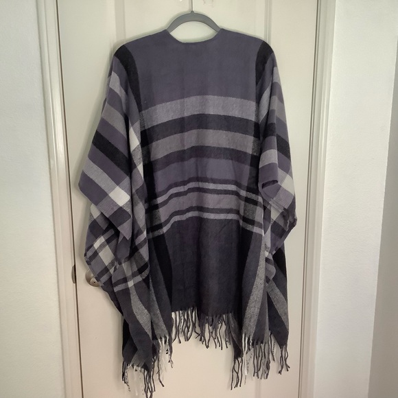 NWT New Banana Republic Women's Cashmere Blend Blanket Wrap Scarf - Picture 6 of 8